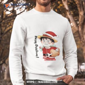 one piece luffy christmas shirt sweatshirt
