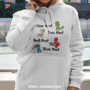 One Thot Two Thot Red Thot Blue Thot Shirt