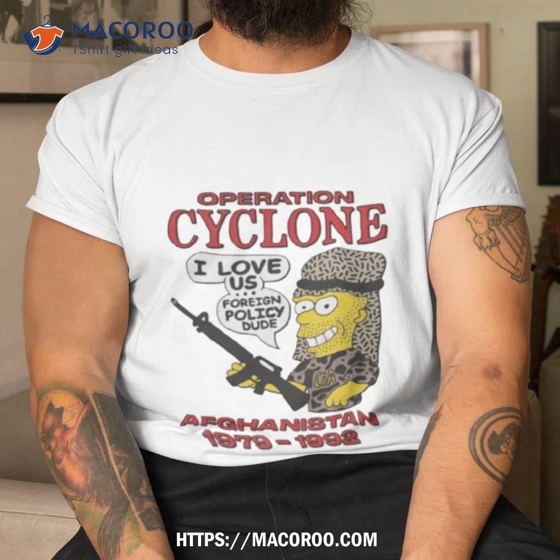 Operation Cyclone Afghanistan 1979 1992 T Shirt Operation Cyclone Afghanistan 1979 1992 T Shirt