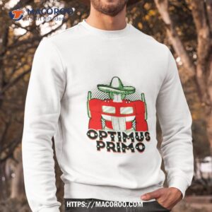 optimus primo cowboy shirt sweatshirt