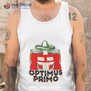 optimus primo cowboy shirt tank top