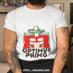 Optimus Primo Cowboy Shirt