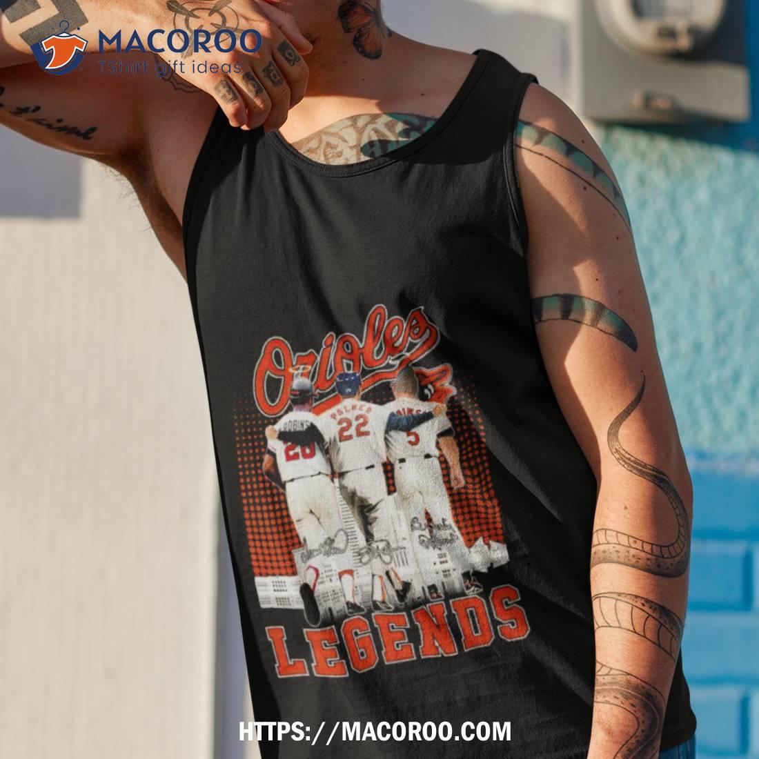 Brooks Robinson Baltimore Orioles Youth Legend Orange/Black Baseball Tank  Top