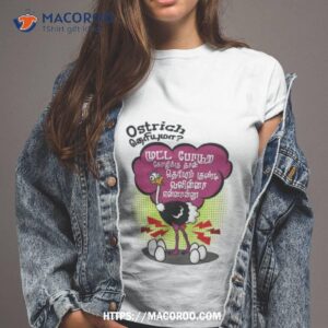 ostrich theriyuma vijay sethupathi master movie dialogue shirt tshirt 2