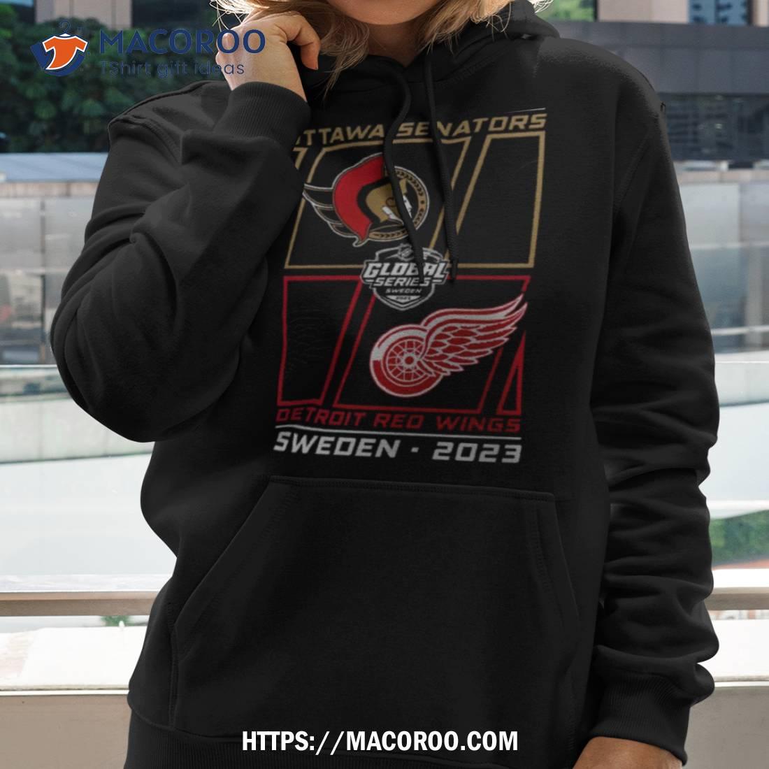 Ottawa Senators Vs Detroit Red Wings 2023 Nfl Global Series Match Up T Shirt Ottawa Senators Vs Detroit Red Wings 2023 Nfl Global Series Match Up T Shirt