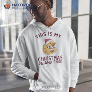Pajamas For Family Duck This Is My Funny Xmas Christmas Shirt
