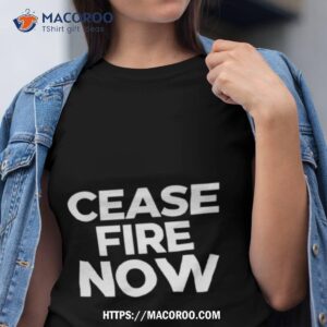 Palestine Cease Fire Now T Shirt