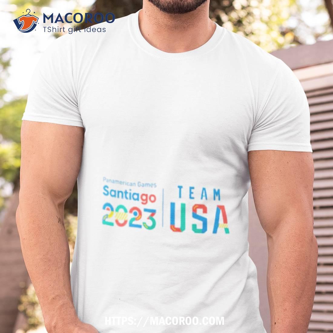 Panamerican Games Santiago 2023 Team Usa Shirt Panamerican Games Santiago 2023 Team Usa Shirt