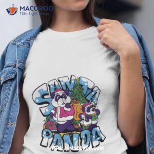 panda lover xmas panda christmas shirt tshirt