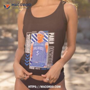 Paolo Banchero Basketball Paper Poster Shirt