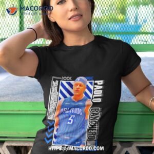 paolo banchero basketball paper poster shirt tshirt 1
