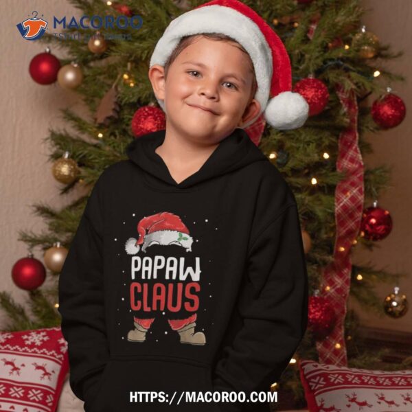 Papaw Claus Funny Santa Christmas Matching Pajamas Shirt