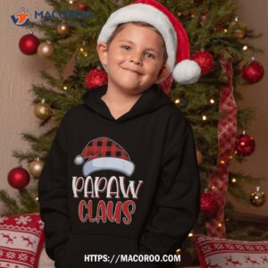 papaw claus santa family matching christmas pajamas gift shirt hoodie