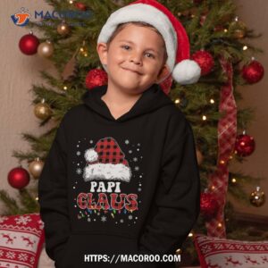 papi claus funny santa matching family pajamas shirt hoodie