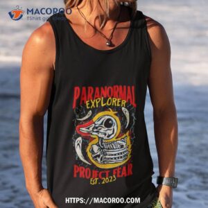 paranormal explorer shirt tank top