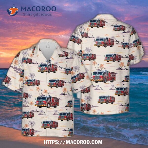 Pasco County Fire Rescue Hawaiian Shirt