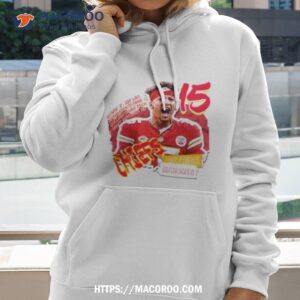 Patrick Mahomes Football Paper Poster Chiefs Shirt