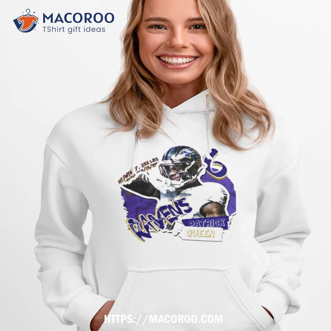 Patrick Queen Football Paper Baltimore Ravens T Shirt Patrick Queen Football Paper Baltimore Ravens T Shirt