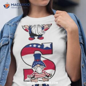 patriotic gnomes 4th of july with shirt tshirt