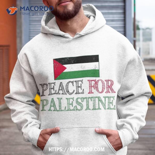 Peace For Palestine | Flag Shirt