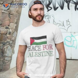 Peace For Palestine | Flag Shirt