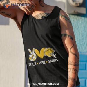 peace love new orleans saints shirt tank top 1