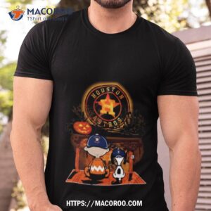 Official snoopy Charlie Brown Sit Under Moon Houston Astros