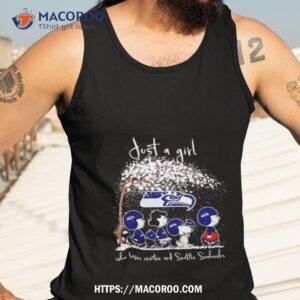 peanuts characters just a girl who loves winter and seattle seahawks shirt tank top 3