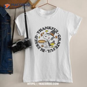 Peanuts – Snoopy Blessed Thankful Grateful Shirt
