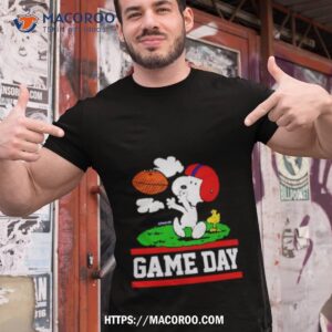 Peanuts Snoopy Football Game Day Shirt