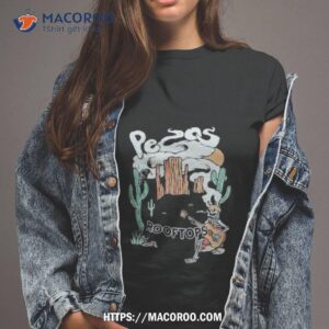 Pecos & The Rooftops Smoking Skeleton Shirt