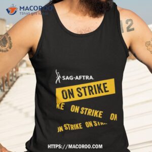 pedro pascal sag aftra on strike 2023 unisex t shirt tank top 3