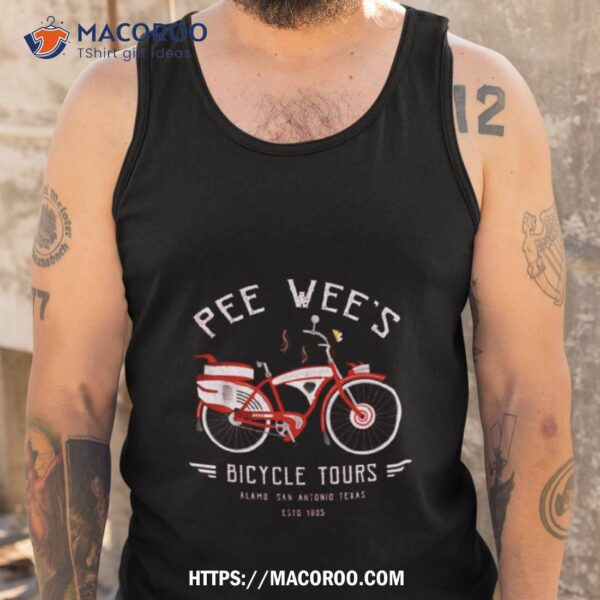 Pee Wee’s Bicycle Tours Shirt