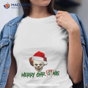 Pennywise Says Merry Christmas Shirt