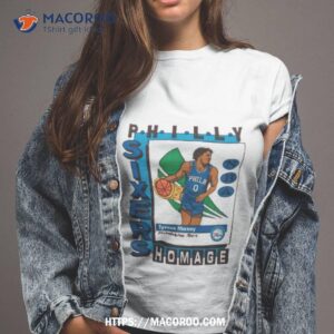 Philadelphia 76ers Trading Card Tyrese Maxey Nba Player Shirt