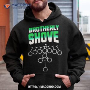 Philadelphia Eagles Brotherly Shove Hurts Eagles Football Shirt