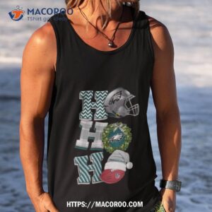 philadelphia eagles christmas ho ho ho 2023 shirt tank top