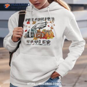 philadelphia eagles fall helmet pumpkin shirt hoodie 3