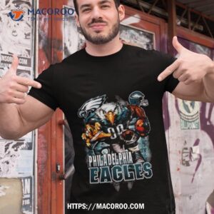 philadelphia eagles football mascot 2023 vintage t shirt tshirt 1