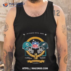 philadelphia eagles vs miami dolphins october 23 2023 nfl season shirt tank top