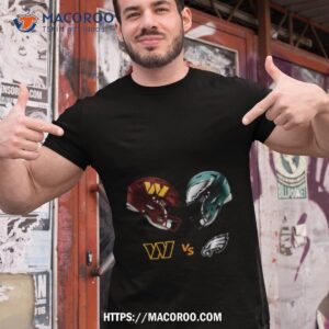 Philadelphia Eagles Vs Washington Commanders Nfl Match Sunday October 1st 2023 Fan Gifts T Shirt