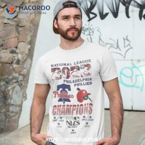 philadelphia phillies national league 2023 champions nlcs shirt tshirt 3