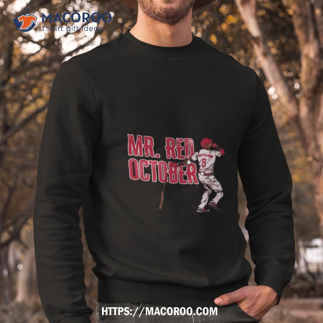 Philadelphia Phillies Nick Castellanos Mr Red October Shirt Philadelphia Phillies Nick Castellanos Mr Red October Shirt
