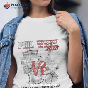 Philadelphia Phillies Phil Week 2023 Love Sigma Kappa Theta Shirt