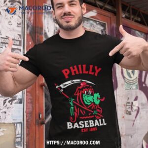 Philadelphia Phillies Philly Reaper Baseball Est 1883 Shirt