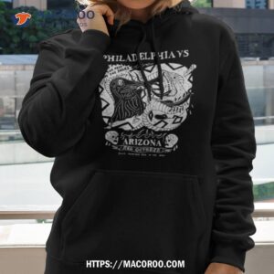 philadelphia vs chop the head off the snake arizona red october just another one in the way t shirt hoodie