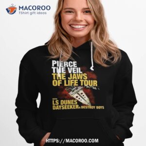 Pierce The Veil The Jaws Of Life Tour 2023 Tour T Shirt