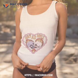 Pink Gay As Hell Skulls Shirt
