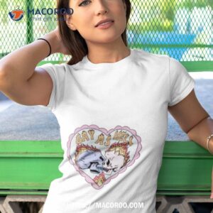 pink gay as hell skulls shirt tshirt 1