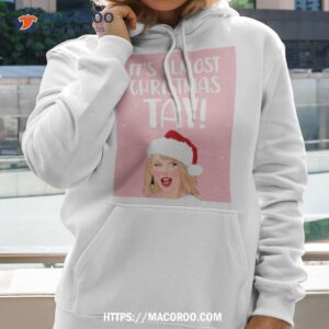 pink taylor christmas shirt hoodie 2